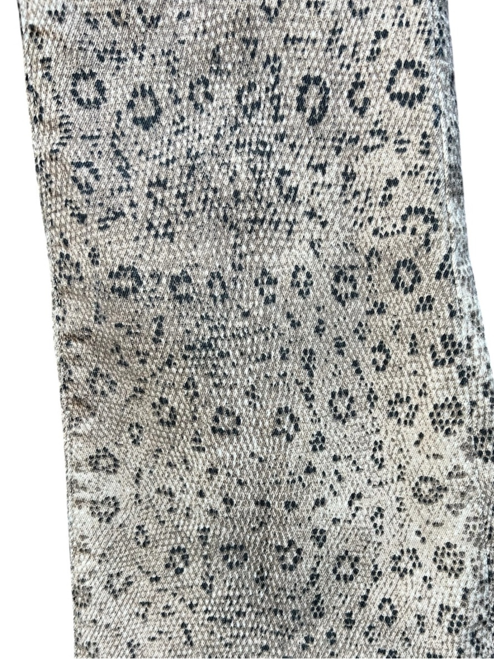 Frame “Le Crop Mini Boot” Python Print Denim Pant - Picture 9 of 12